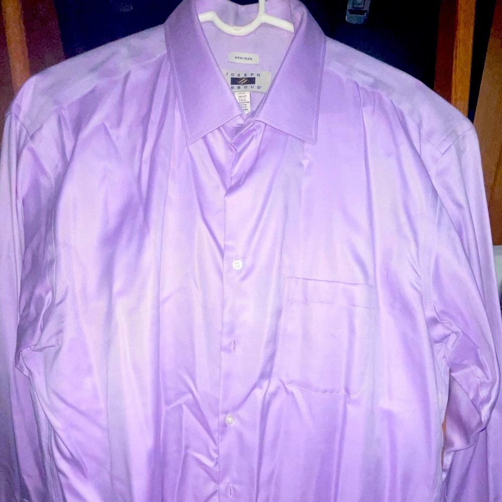 Mens Purple Dress Shirt